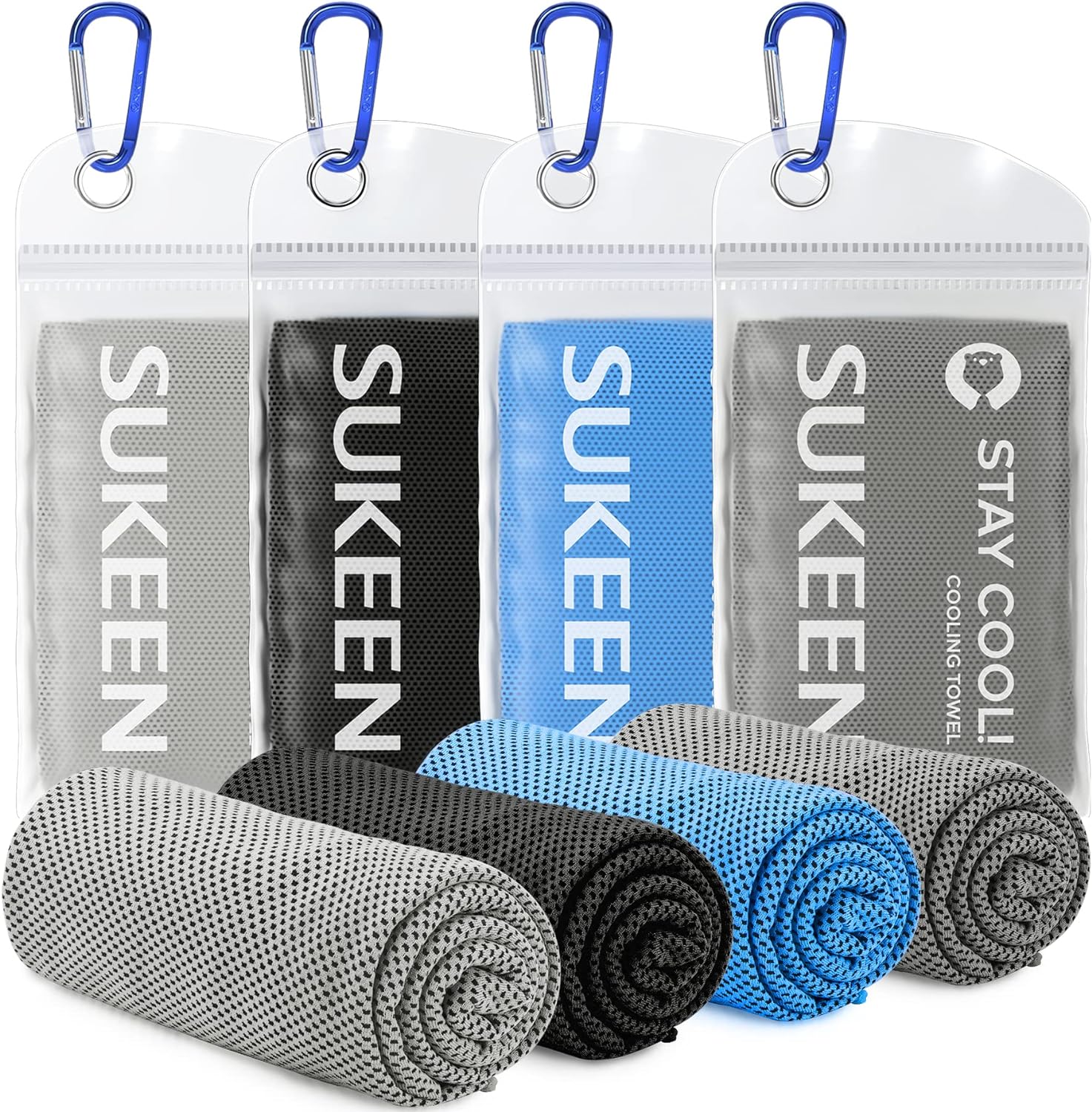 Cooling Towel, Ice Towel, Soft Breathable Chilly Towel, Microfiber Towel, Workout Towels -Pack of 4 (40 Cooling Towel, Ice Towel, Soft Breathable Chilly Towel, Microfiber Towel, Workout Towels -Pack of 4 (40